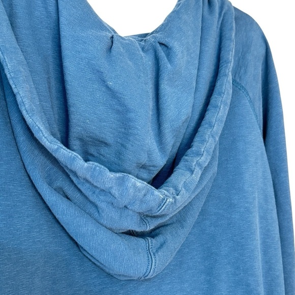 Nike ACG Vintage Drawstring Hoodie Blue Raglan Sleeve Kanga Pocket Size Medium - Picture 11 of 11